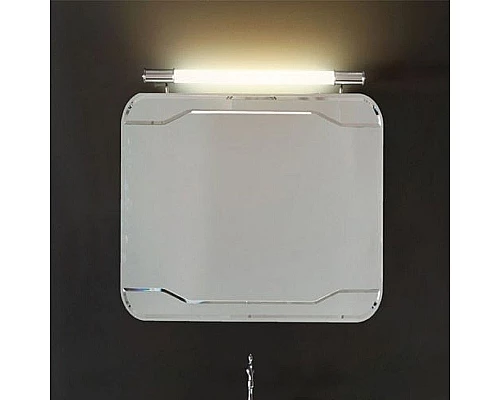 Приобрести Зеркало Kerasan Waldorf 80 740701 c выключателем в магазине сантехники Santeh-Crystal.ru