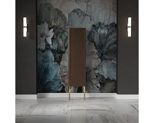 Приобрести Шкаф пенал Kerasan Waldorf 925746DX Noce в магазине сантехники Santeh-Crystal.ru