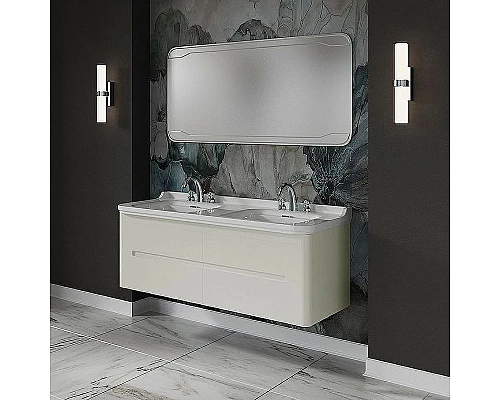 Купить Тумба под раковину Kerasan Waldorf 144 925430 подвесная Bi vaniglia matt в магазине сантехники Santeh-Crystal.ru