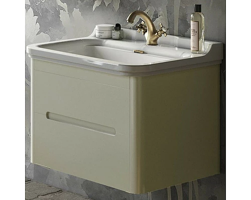 Приобрести Тумба под раковину Kerasan Waldorf 74 925630 подвесная Bi vaniglia matt в магазине сантехники Santeh-Crystal.ru