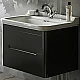 Купить Тумба под раковину Kerasan Waldorf 74 925631 подвесная Nero matt в магазине сантехники Santeh-Crystal.ru