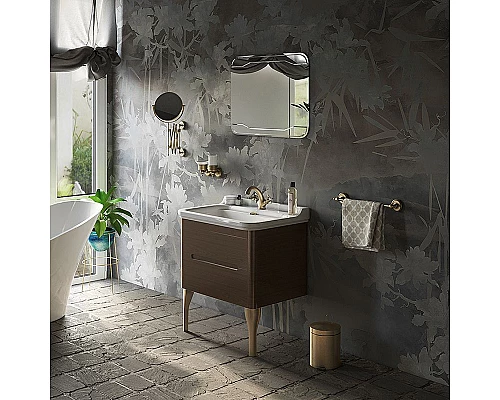 Заказать Тумба под раковину Kerasan Waldorf 74 925646 подвесная Noce в магазине сантехники Santeh-Crystal.ru