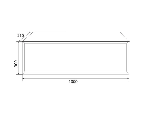 Купить Тумба Marka One Milacco 100П У83572 подвесная Blue Marble в магазине сантехники Santeh-Crystal.ru