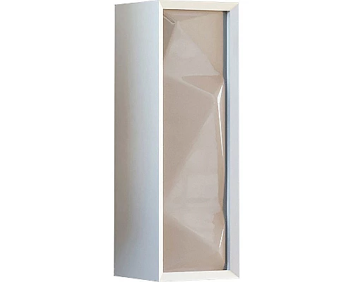 Приобрести Шкаф пенал Marka One Romb 30П R У71342 подвесной Cappuccino в магазине сантехники Santeh-Crystal.ru