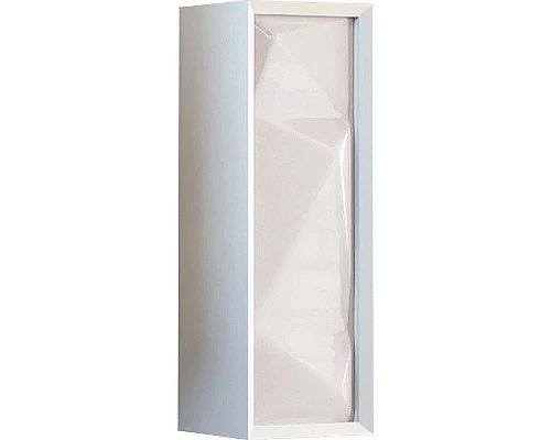 Приобрести Шкаф пенал Marka One Romb 30П R У71344 подвесной White в магазине сантехники Santeh-Crystal.ru
