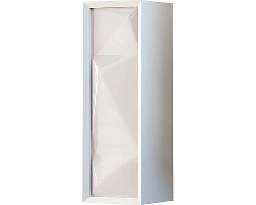Купить Шкаф пенал Marka One Romb 30П L У73558 подвесной White в магазине сантехники Santeh-Crystal.ru