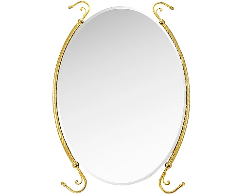 Купить Зеркало Migliore Edera 65 16940 Золото в магазине сантехники Santeh-Crystal.ru