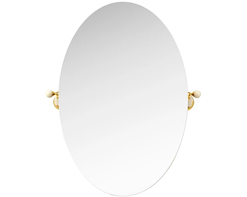 Заказать Зеркало Migliore Provance 60 17694 Золото в магазине сантехники Santeh-Crystal.ru