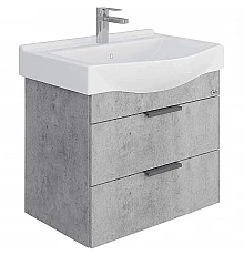 Тумба под раковину Onika Девис 65.13 106546 подвесная Бетон чикаго
