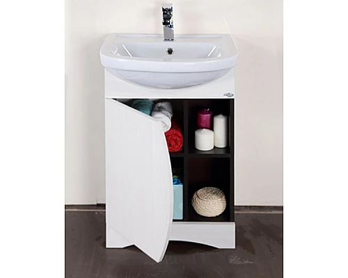 Купить Тумба под раковину Onika Дуэт 50 Бодега светлый Венге в магазине сантехники Santeh-Crystal.ru