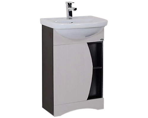 Купить Тумба под раковину Onika Дуэт 50 Бодега светлый Венге в магазине сантехники Santeh-Crystal.ru