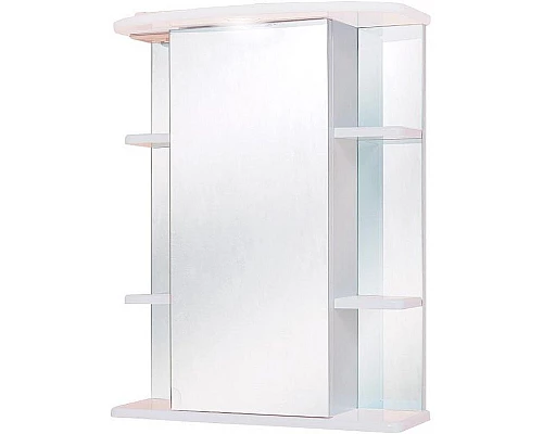 Купить Зеркальный шкаф Onika Глория 55.01 L 205504 с подсветкой Белый в магазине сантехники Santeh-Crystal.ru