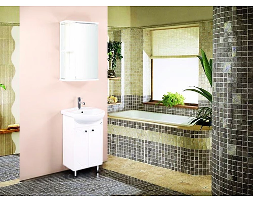 Заказать Тумба под раковину Onika Канны 50 Белая в магазине сантехники Santeh-Crystal.ru