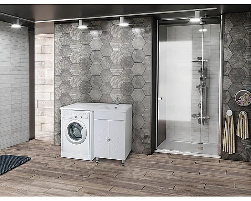 Купить Тумба Onika Космос 60.11 Белая в магазине сантехники Santeh-Crystal.ru