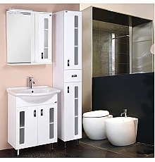 Тумба под раковину Onika Кристалл 70 Белая