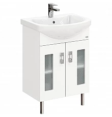 Тумба под раковину Onika Кристалл 55.18 105555 Белая