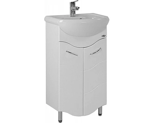 Заказать Тумба под раковину Onika Лайн 45 Белая в магазине сантехники Santeh-Crystal.ru