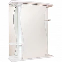 Зеркальный шкаф Onika Лилия 55.01 R 205519 с подсветкой Белый