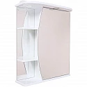 Зеркальный шкаф Onika Луна 60.01 R 206014 с подсветкой Белый