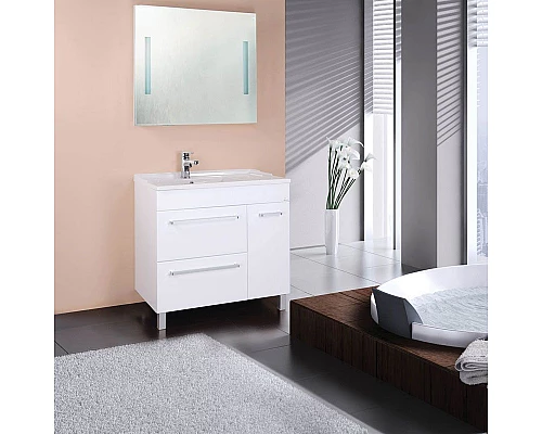 Купить Тумба под раковину Onika Олимп 90 Белая в магазине сантехники Santeh-Crystal.ru