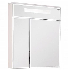 Зеркальный шкаф Onika Сигма 60.01 206034 с подсветкой Белый