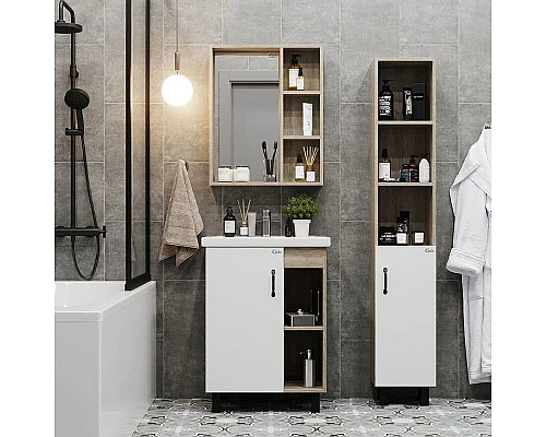 Заказать Зеркало Onika Тимбер 60.00 206070 Дуб сонома в магазине сантехники Santeh-Crystal.ru