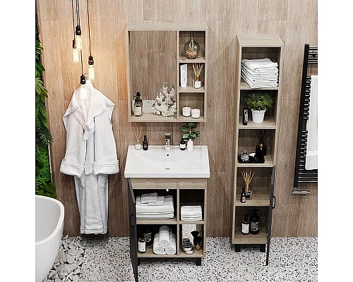 Заказать Зеркало Onika Тимбер 60.00 206070 Дуб сонома в магазине сантехники Santeh-Crystal.ru