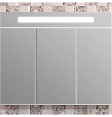 Зеркальный шкаф Opadiris Фреш 100 00-00006753 с подсветкой Белый