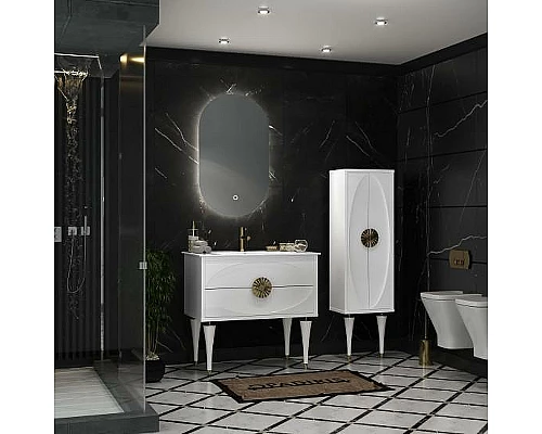 Приобрести Зеркало Opadiris Ибица 60 00-00006614 с подсветкой с сенсорным выключателем в магазине сантехники Santeh-Crystal.ru