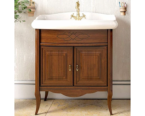 Заказать Тумба под раковину Opadiris Лоренцо 80 Z0000006755 Светлый орех в магазине сантехники Santeh-Crystal.ru