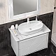 Приобрести Тумба под раковину Opadiris Луиджи 90 00-00005939 подвесная Белая матовая в магазине сантехники Santeh-Crystal.ru