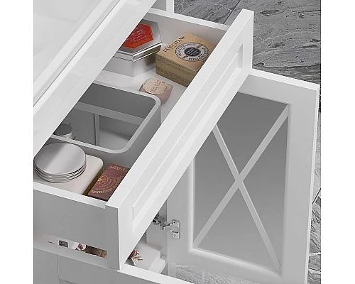 Заказать Тумба под раковину Opadiris Палермо 70 00-00006720 Белая матовая в магазине сантехники Santeh-Crystal.ru