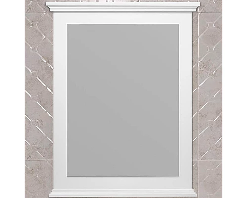 Купить Зеркало Opadiris Палермо 60 00-00006724 Белое матовое в магазине сантехники Santeh-Crystal.ru