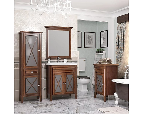 Приобрести Зеркало Opadiris Палермо 70 00-00006727 Светлый орех в магазине сантехники Santeh-Crystal.ru