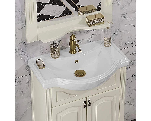 Приобрести Тумба под раковину Opadiris Риспекто 65 00-00005812 Слоновая кость в магазине сантехники Santeh-Crystal.ru