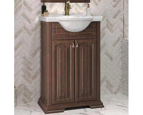 Заказать Тумба под раковину Opadiris Риспекто 55 00-00005752 Орех антикварный в магазине сантехники Santeh-Crystal.ru