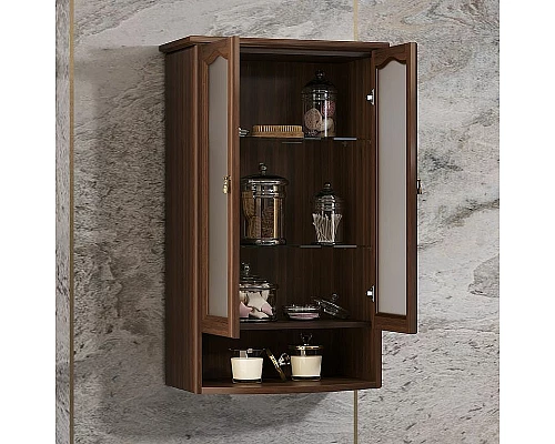 Купить Подвесной шкаф Opadiris Риспекто 60 00-00006076 Орех антикварный в магазине сантехники Santeh-Crystal.ru