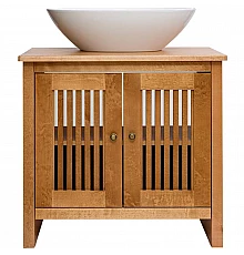 Тумба под раковину Orange Capri 75 OCT-75TU Тик матовый