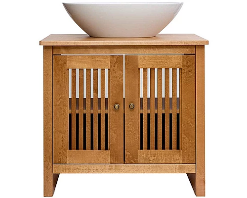 Заказать Тумба под раковину Orange Capri 75 OCT-75TU Тик матовый в магазине сантехники Santeh-Crystal.ru