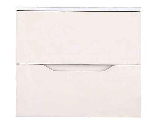 Заказать Тумба с раковиной Orange Line 60 Li-60Tua+Ra подвесная Айвори матовый в магазине сантехники Santeh-Crystal.ru