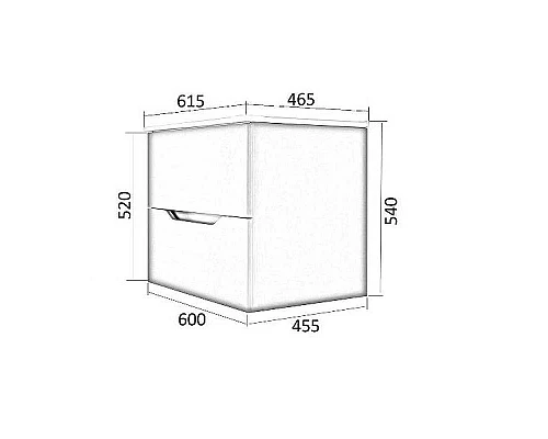 Заказать Тумба с раковиной Orange Line 60 Li-60Tua+Ra подвесная Айвори матовый в магазине сантехники Santeh-Crystal.ru