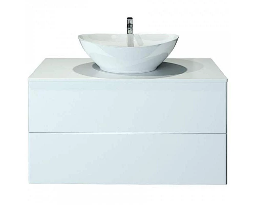 Заказать Тумба с раковиной Orange Otto 100 Ot-100TuMDF+G56 Белая в магазине сантехники Santeh-Crystal.ru