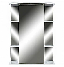 Зеркальный шкаф Orange Кларис 55 R Kl-55ZSW Белый глянец