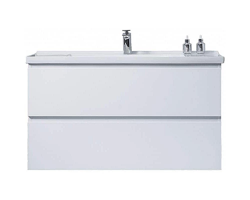 Приобрести Тумба с раковиной Orans BC-4023W 100 40231000wuv005 Белый глянец в магазине сантехники Santeh-Crystal.ru