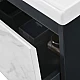 Приобрести Тумба с раковиной Orans BC-0903 60 903600 подвесная Dark grey White marble в магазине сантехники Santeh-Crystal.ru