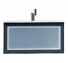 Тумба с раковиной Orans BC-9013-800 80 9013800 подвесная Matt Deep Ocean