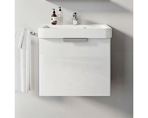 Заказать Тумба под раковину Ravak Be Happy II 53 X000001097 подвесная Белая в магазине сантехники Santeh-Crystal.ru