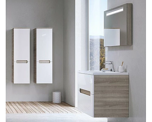 Приобрести Зеркало Ravak Classic 70 X000000954 с подсветкой Капучино в магазине сантехники Santeh-Crystal.ru