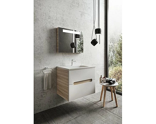 Приобрести Зеркало Ravak Classic 70 X000000954 с подсветкой Капучино в магазине сантехники Santeh-Crystal.ru