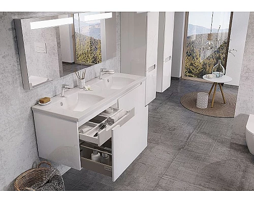 Купить Зеркало Ravak Classic 80 X000000955 с подсветкой Капучино в магазине сантехники Santeh-Crystal.ru